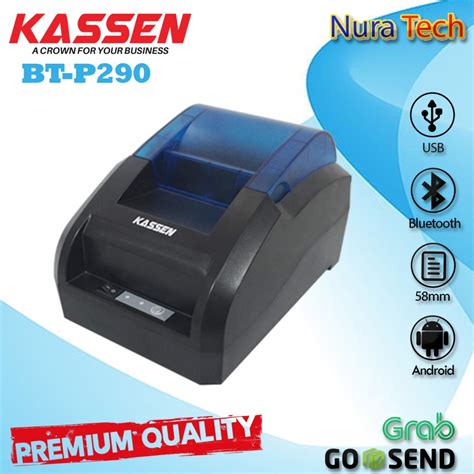 Jual Printer Thermal Kassen Bt P Printer Kasir Thermal Mm Kassen