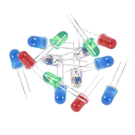 R Sodial 100 Piezas Diodos De Emisores De Luz Led Dc 25v 3v De 5mm