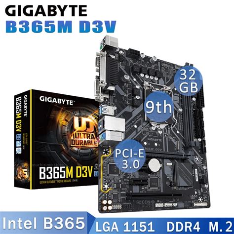 Gigabyte Ultra Durable Motherboard I7 Permusli