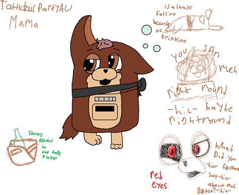 Mama Tattletail Party Au Version By Belathecat2004 On Deviantart