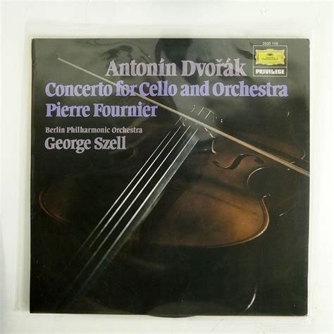 Yahoo オークション 英 SZELL FOURNIER DVORAK CONCERTO FOR CELLO