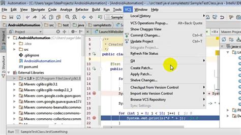 How To Add Project To Git Vcs In Intellij IDEA YouTube