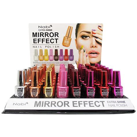 Mirror Effect 8 Color Set Nail Polish Nabi Wholesale Makeup