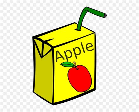 Clipart Of Fruit Juice Apple Box Clip Art At Clker Clip Art Juice