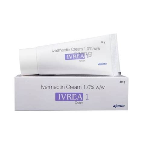 Ivermectin Cream Ivrea 1 For Personal Packaging Size 30 Gm Rs 149