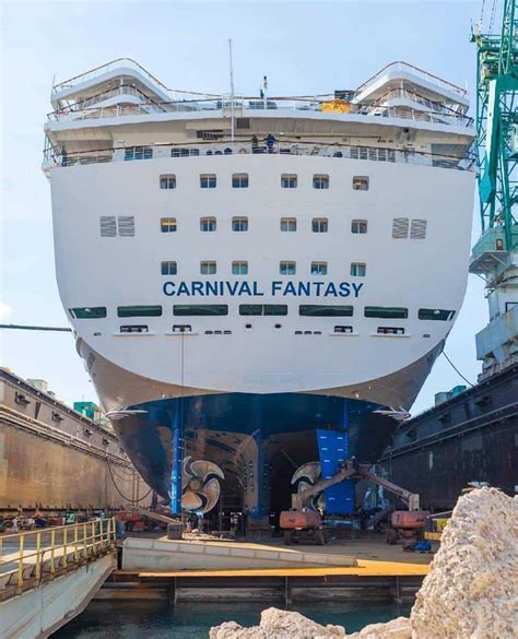 Cruise Ship In Dry Dock Cruise Gallery