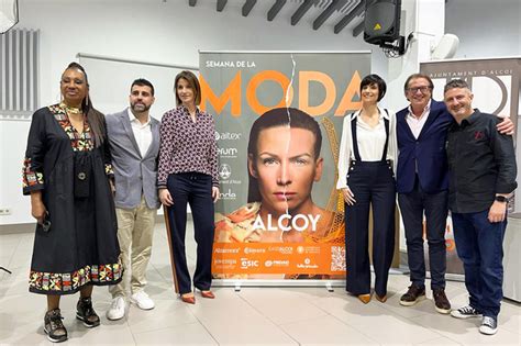 AITEX Y Erum Presentan El Cartel Para La Semana De La Moda De Alcoy