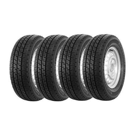 Kit Pneus 185r14 Cv5000 102 100r Firestone 04 Unidades Carga