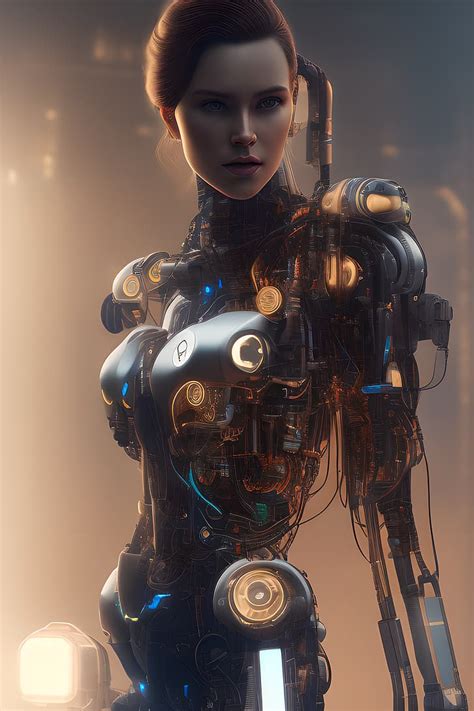 Hd Wallpaper Cyborg Cgi Digital Art Ai Art Stable Diffusion