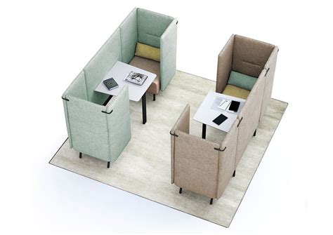 Alcove Sof Y Office Pod Con Mesa Peninsula Leyform