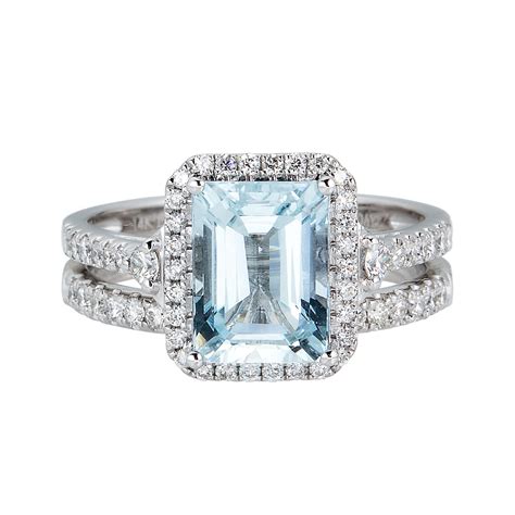 Ct White Gold Aquamarine Ring Atelier Yuwa Ciao Jp