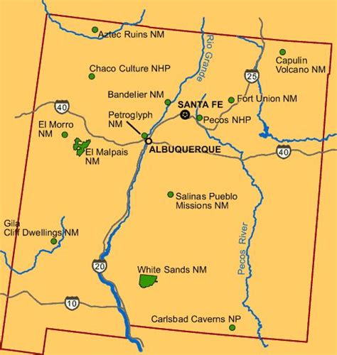 √ Map Of Arizona National Parks And Monuments