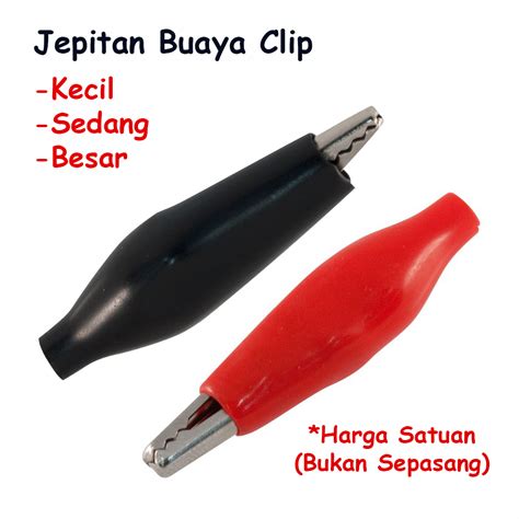 Jual Jepitan Aki Jepit Buaya Alligator Clip Shopee Indonesia