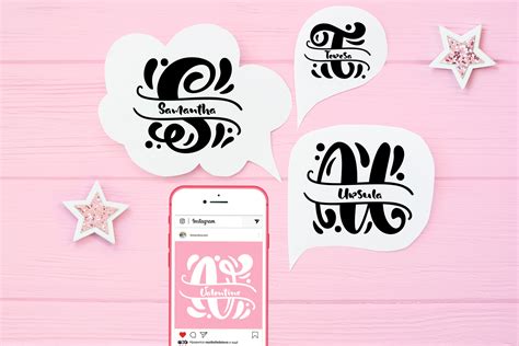 Split Letter Monogram Font | Master Bundles