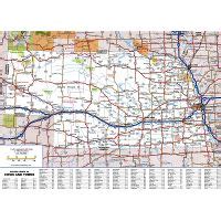 Detailed Map Of Nebraska State Federal Lands And Indian Reservations