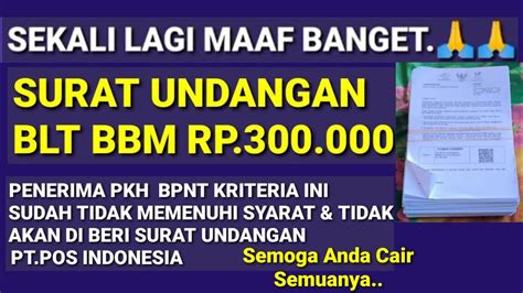 Sekali Lagi Maaf Banget Kpm Pkh Bpnt Kategori Sudah Tidak Memenuhi