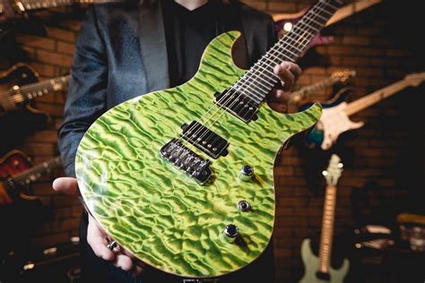 One Piece Quilted Maple Top Romulus Guitars