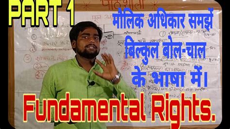 Fundamental Rights मौलिक अधिकार मूल अधिकार Part 1 Youtube