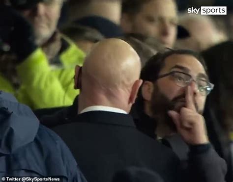 Furious Leeds Sporting Director Victor Orta Has To Be Held Back As He