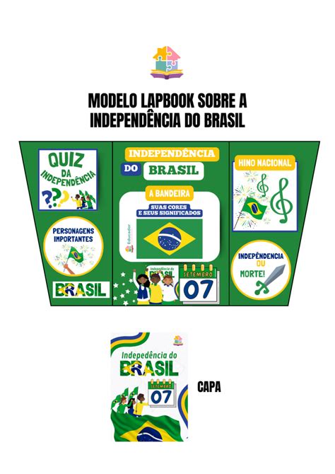 Lapbook sobre a independência do Brasil Educador