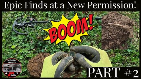 Part 2 Metal Detecting Epic Finds At A New Permission Mondaydigs Minelabequinox800 Coins