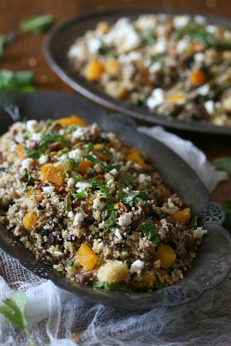 Moroccan Lamb Couscous | Nutmeg Nanny