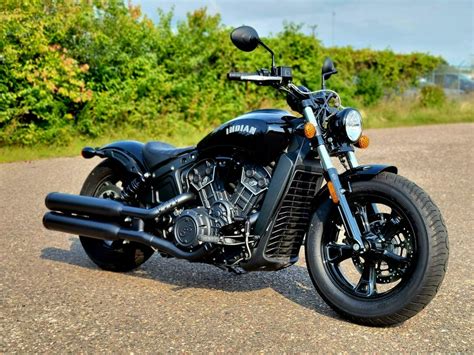 Indian Motorcycle Scout Bobber Sixty Abs Thunder Black For Sale