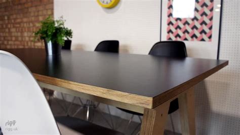 Synk Birch Plywood Dining Table