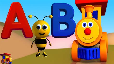 Learn Alphabets With Ben The Train More Kids Educational Videos