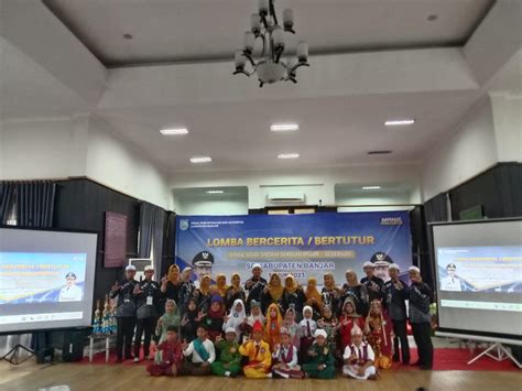 Menarik Minat Anak Membaca Dispersip Banjar Gelar Lomba Bercerita