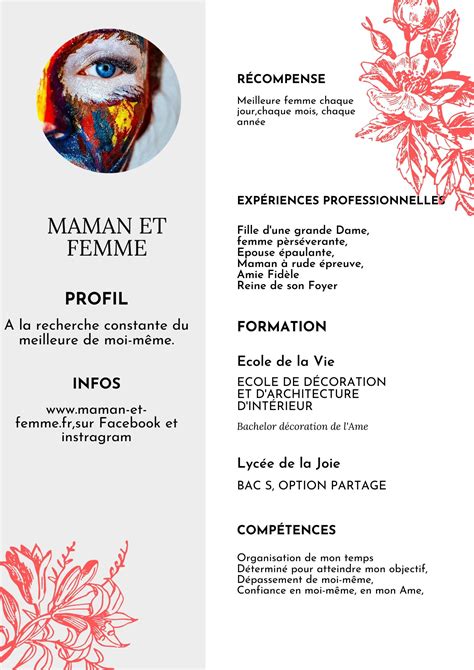 Cv Maman Et Femme