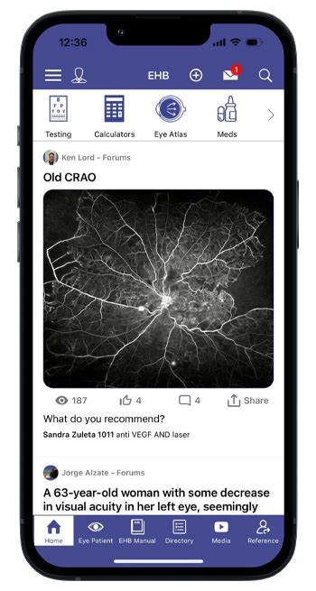 Ophthalmology And Optometrist Reference App Eye Handbook App