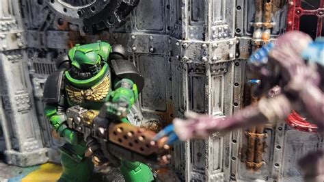 How I Paint Salamanders Infernus Marines Youtube