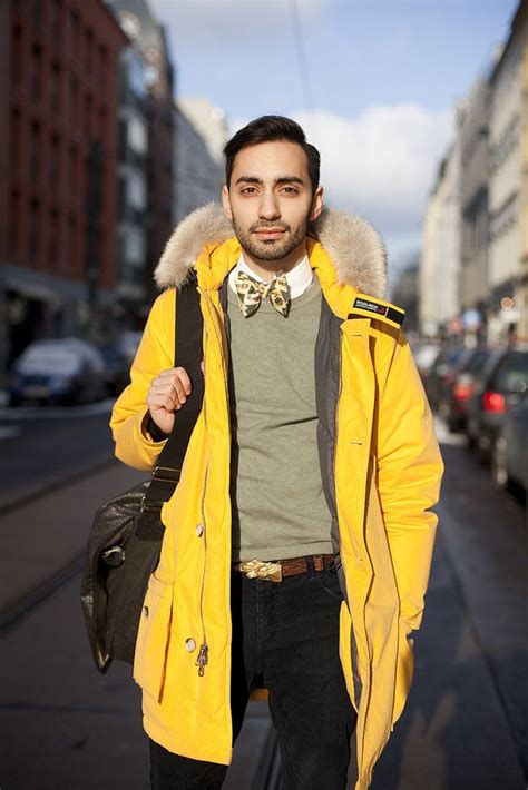 Yellow Winter Outfits Men Mens Winter Fashion Mens Outfits