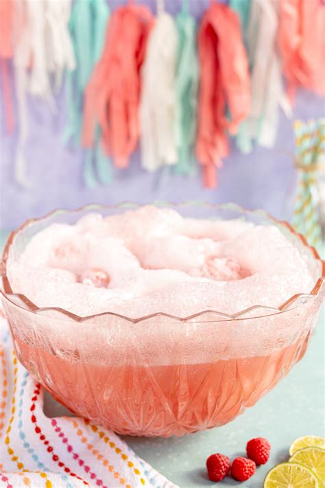 Pink Punch Recipe Baby Shower Punch Play Party Plan