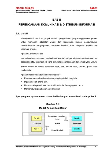 Cmb Sistem Manajemen Komunikasi Pdf