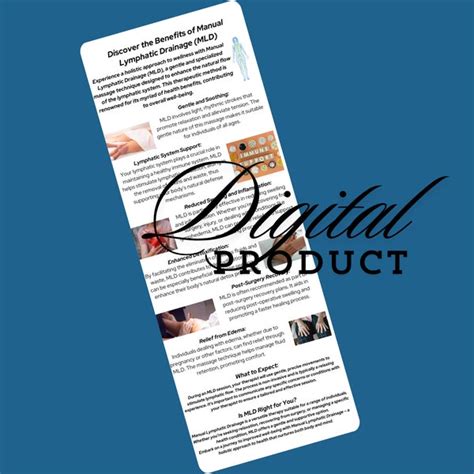 Lymphatic Drainage Poster Etsy Uk