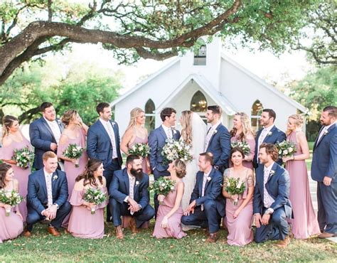 Dusty Rose And Navy Blue Wedding WEDINGPOKA