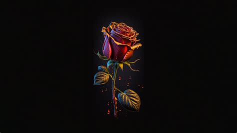 Rose Dark Wallpaper,HD Artist Wallpapers,4k Wallpapers,Images ...