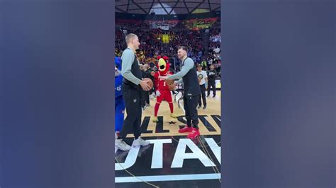 Franklin And Luka Go Back To Back From Halfcourt 🤯 Nbaallstar Shorts