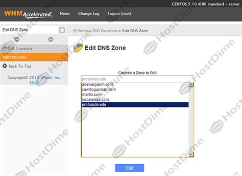 Editar Una Zona Dns Desde El Panel Whm Blog De Ayuda