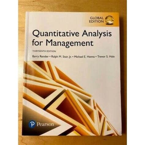 Jual Quantitative Analysis For Management 13e 13th 13 Thirteenth