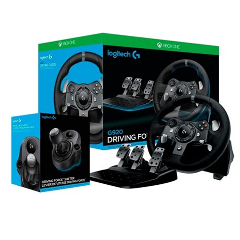 Volante Logitech G920 Com Pedal Câmbio Driving Force Shifter Para