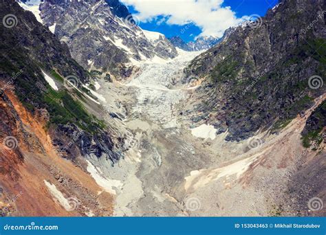 Caucasus Mountains on the Border of Russia and Georgia. Chalaat Pass ...