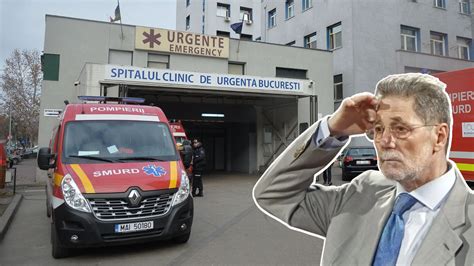 Cornel Dinu face Paștele în spital Dus cu Salvarea la Spitalul