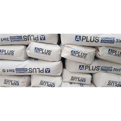 Jual Kompon Gypsum APLUS 20kg Sak Shopee Indonesia