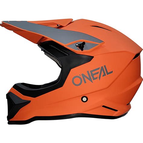 O Neal Casque Mx Srs Solid V Orange Maciag Offroad