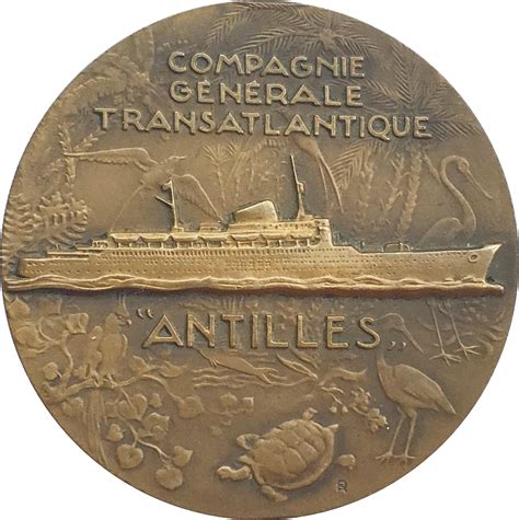 M Daille Compagnie Generale Transatlantique Antilles France Numista