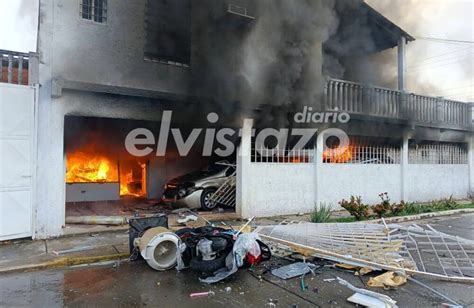 Una Adulta Mayor Lesionada Dej Incendio Por Explosi N En Una Vivienda