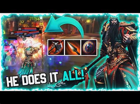 WHAT CANT GUAN DO Best Guan Yu Build Smite Gameplay YouTube